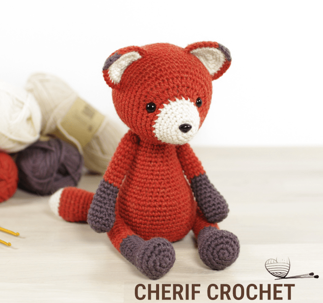 CherifCrochet Red Fox Crochet Pattern