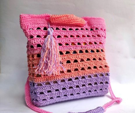 The Pinky Handbag - Crochet Pattern