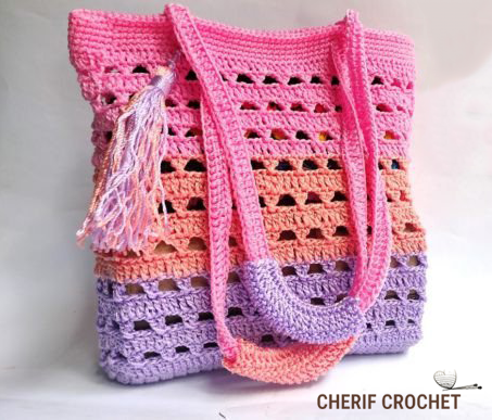 The Pinky Handbag - Crochet Pattern