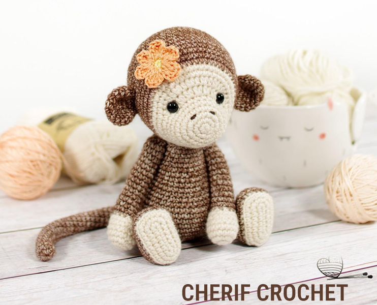 Lucy the Monkey Crochet Pattern